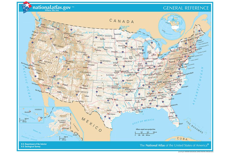 Map Of The Southwestern United States World Map
