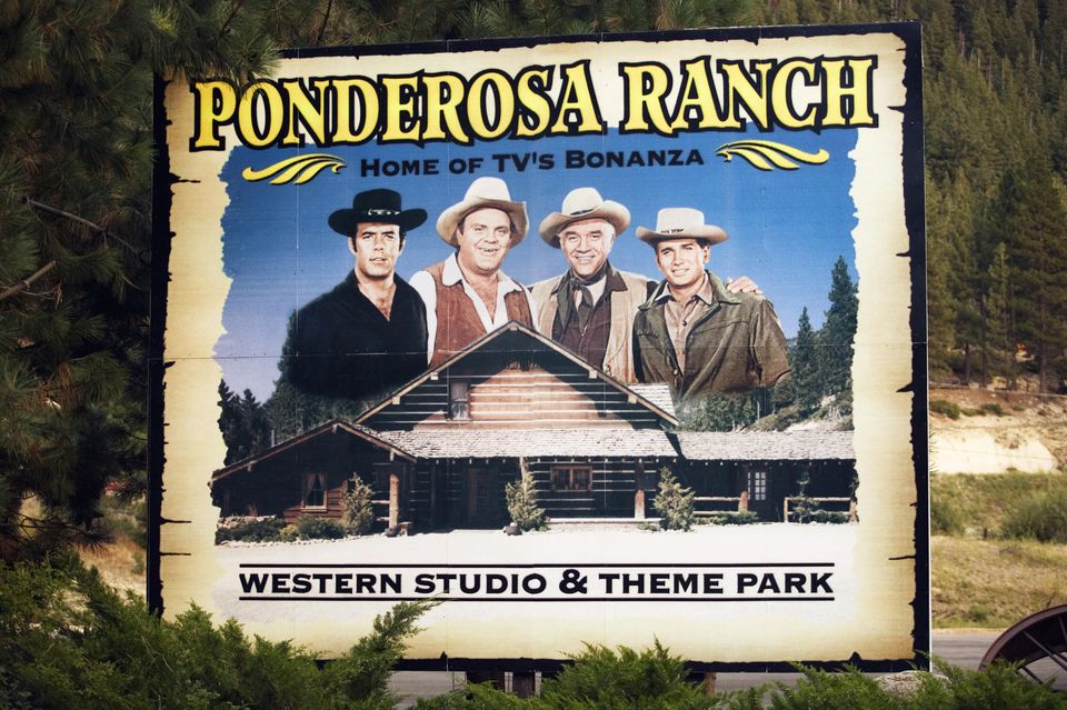 Ponderosa Ranch Bonanza TV Location at Lake Tahoe