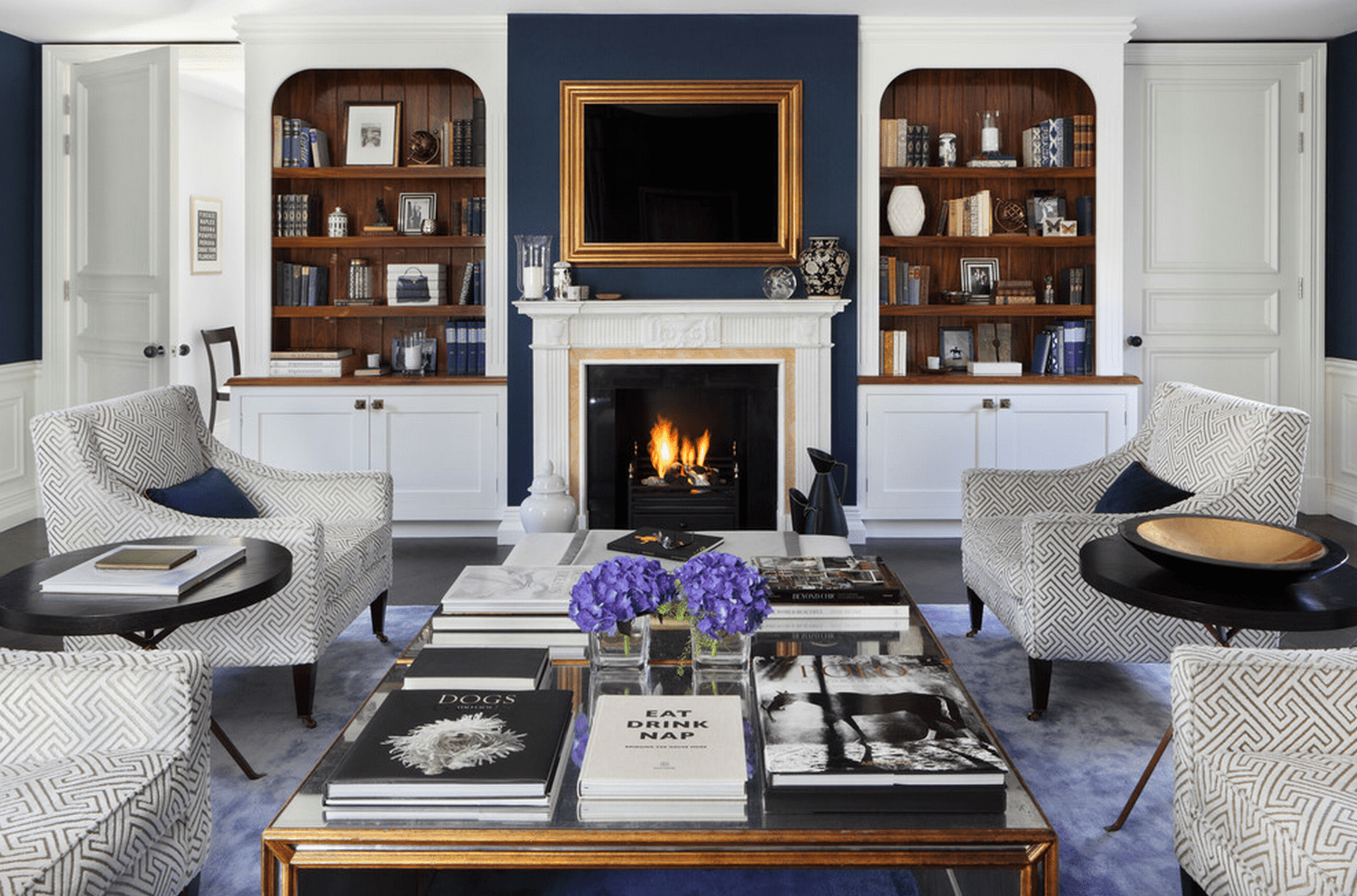 20 Beautiful Living  Rooms  With Fireplaces 