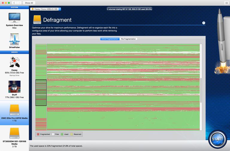 defrag apple hard drive