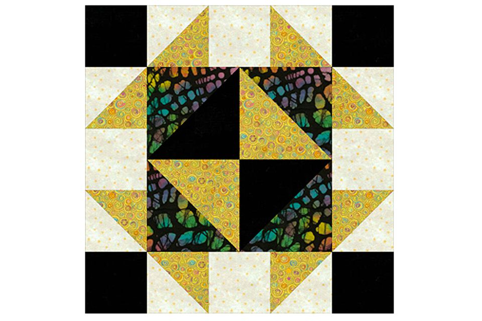 12 Inch Broken Dishes Quilt Pattern