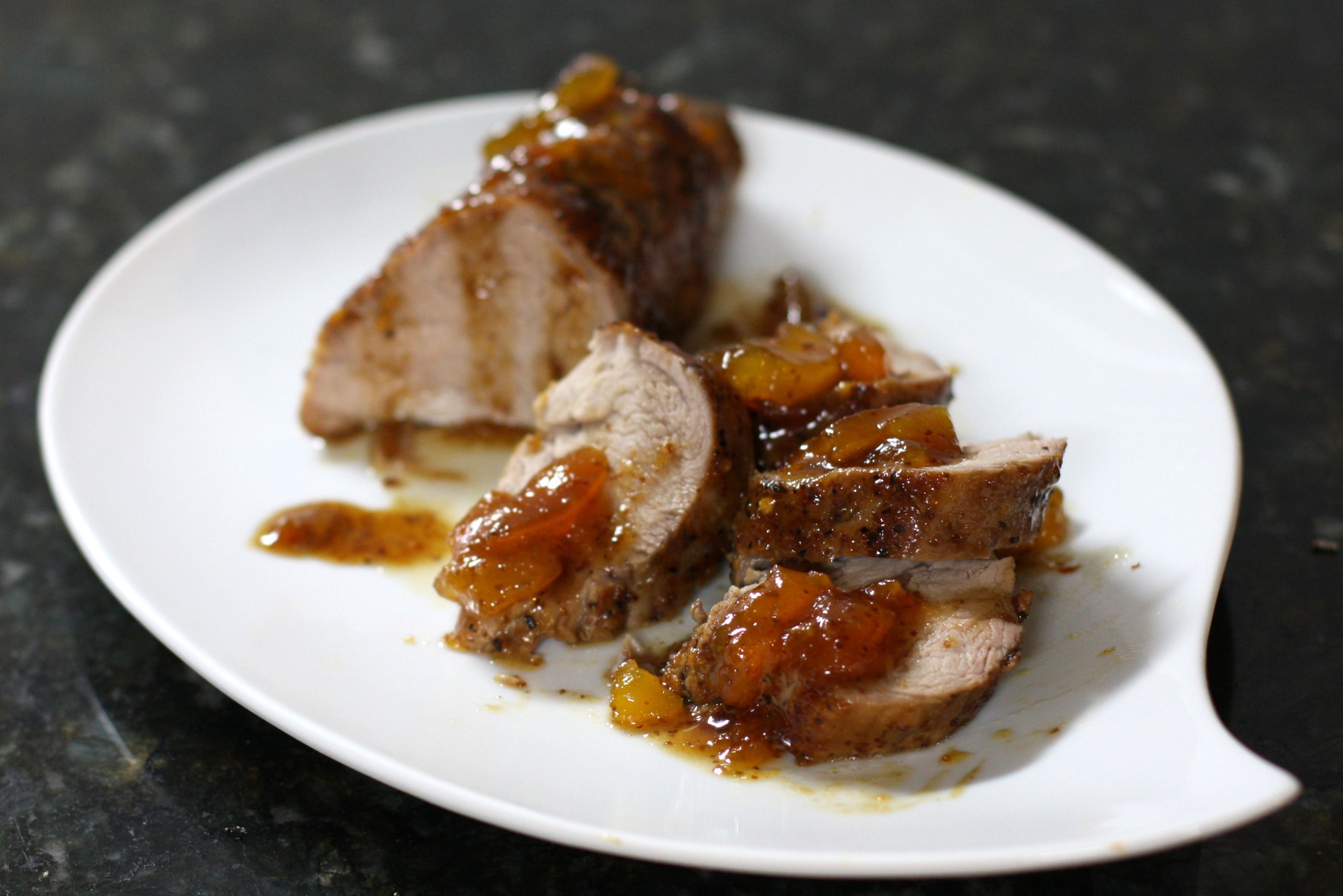 Simple Glazed Pork Tenderloin