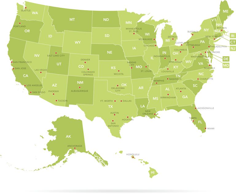 Postal And Traditional State Abbreviations   Getty State Abbreviations 483874735 56b6b6053df78c0b135b7067 