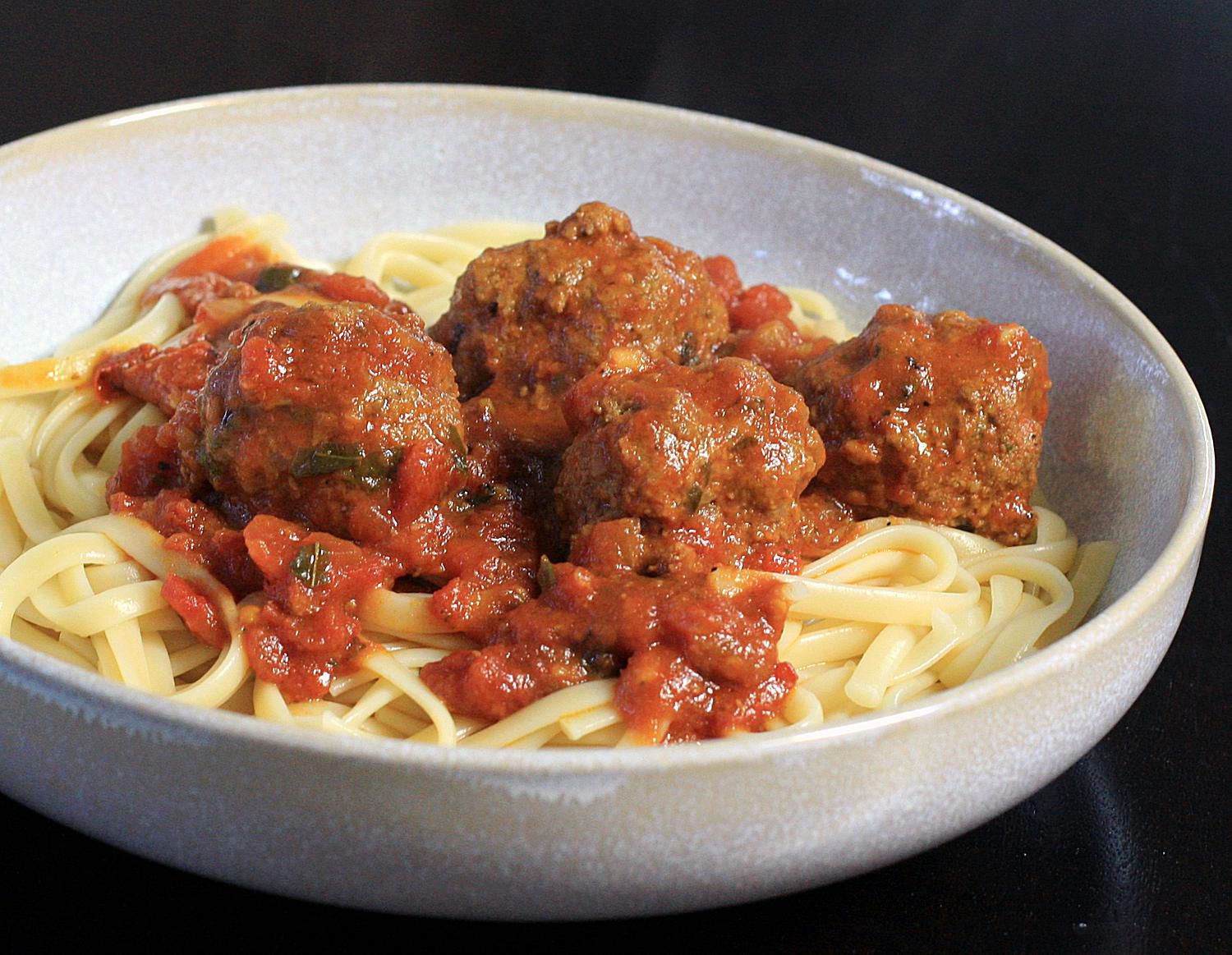 Hearty Meatball And Italian Sausage Sauce For A Crowd