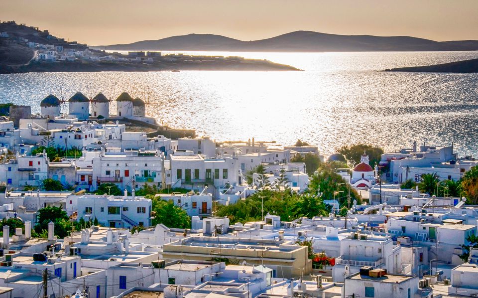 Residential District By Sea At Mykonos