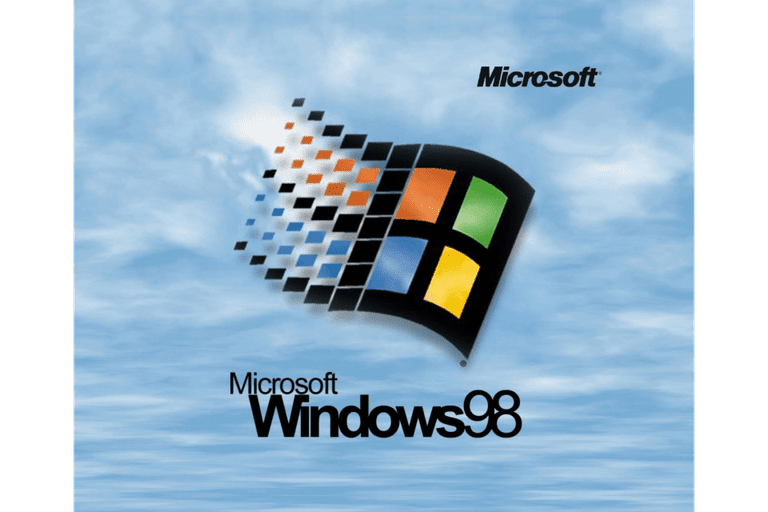 Screenshot of the Windows 98 Startup Screen