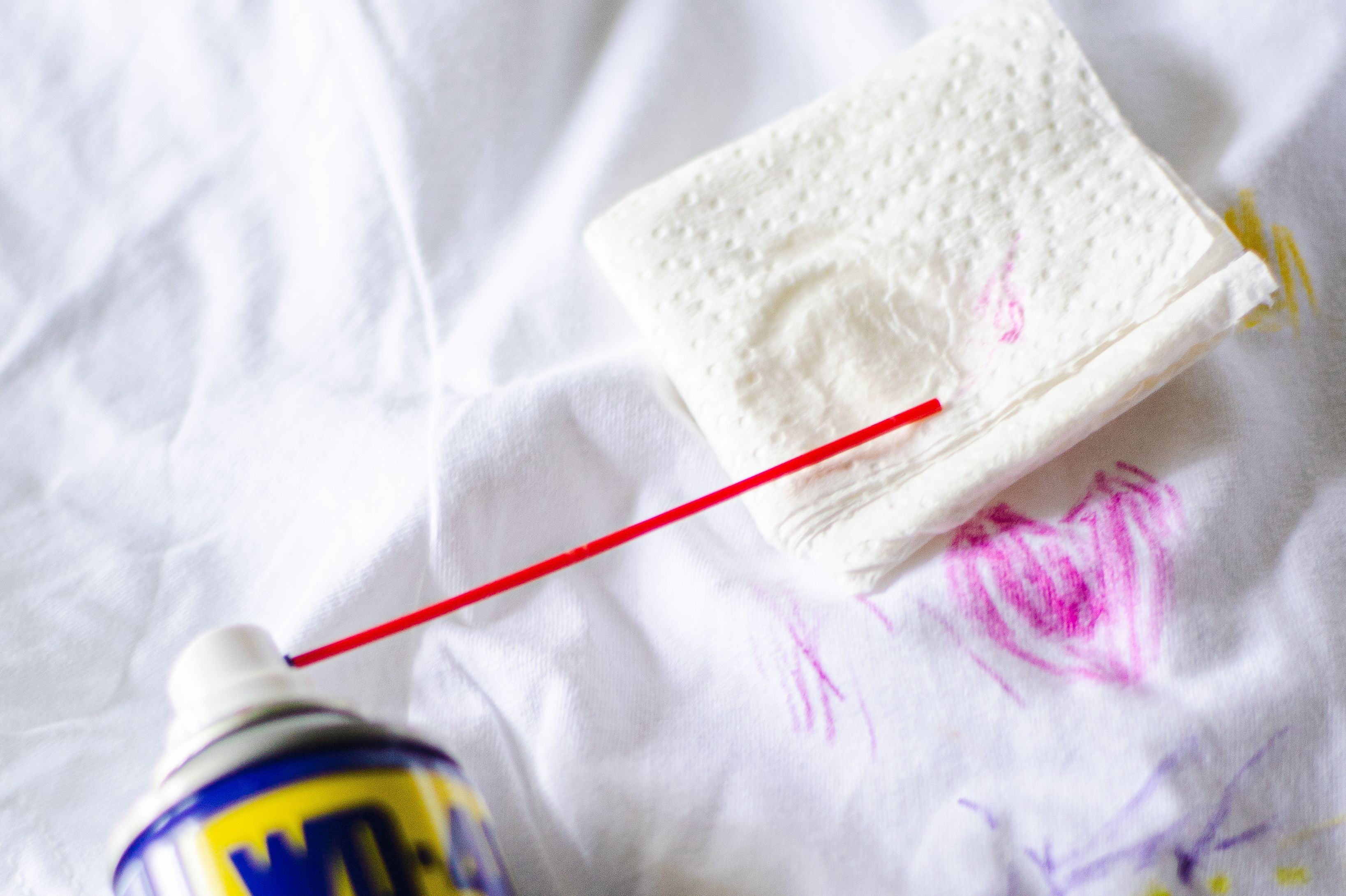 How To Remove Crayon Stains