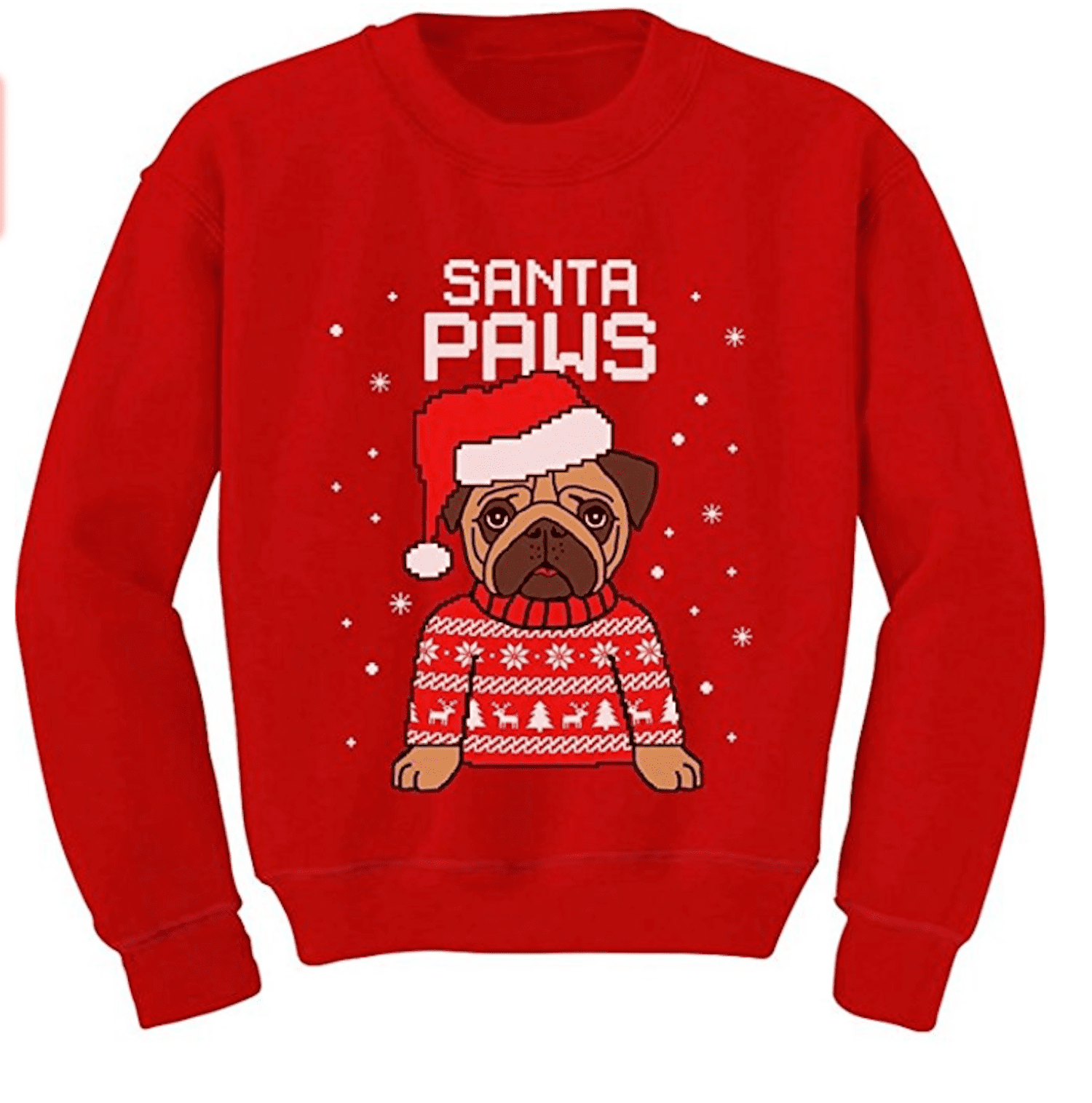 Ugly Christmas Sweater Santa Paws 583dfd6b5f9b58d5b172fbb6