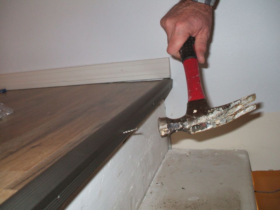 Install or Replace a Stair Edging Nosing Strip
