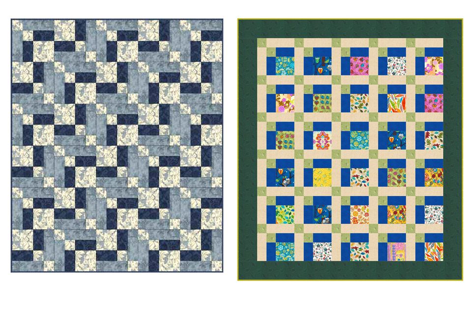 Easy Hopscotch Baby Quilt Pattern