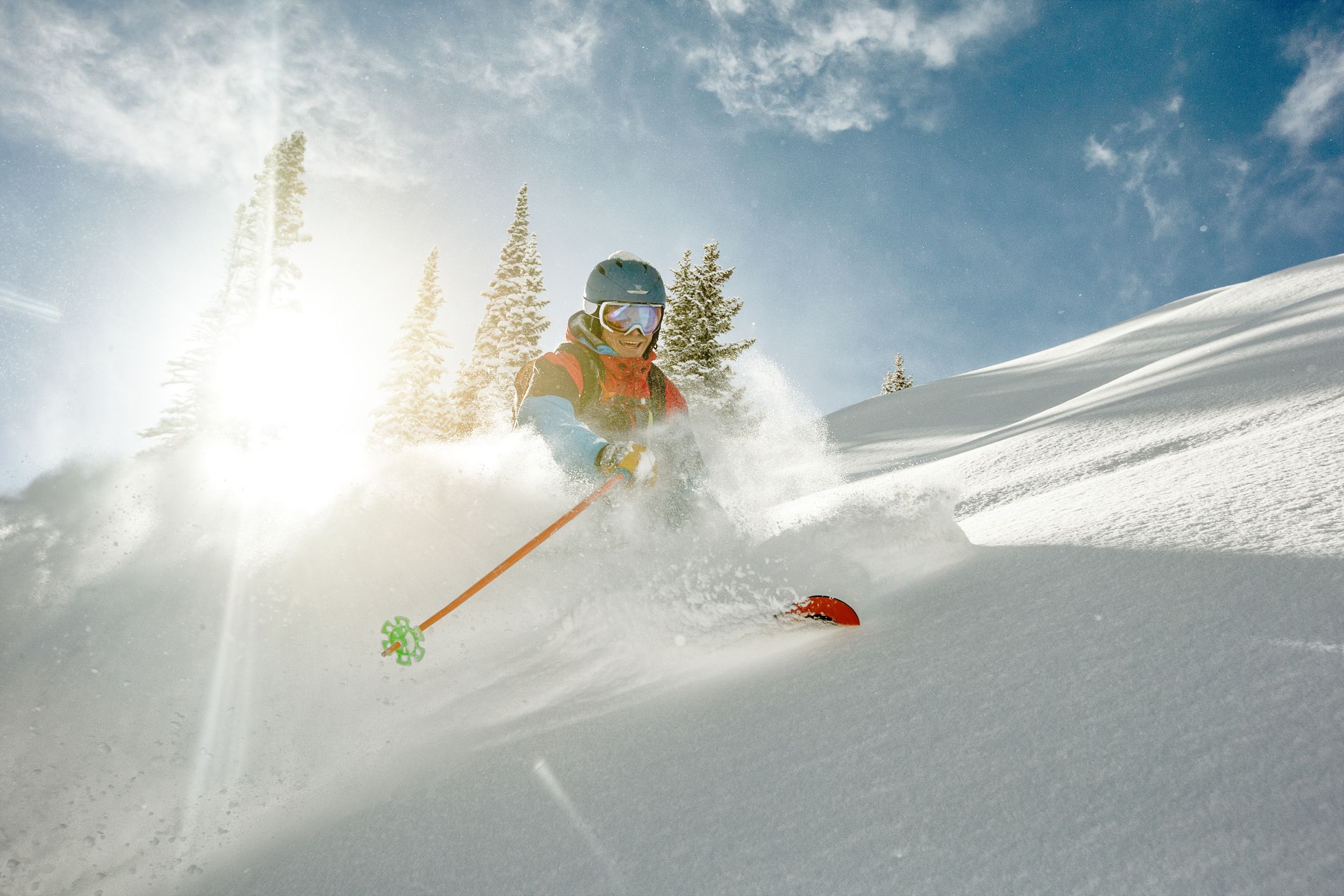 How to Ski Safely on Icy and Hard Packed Snow