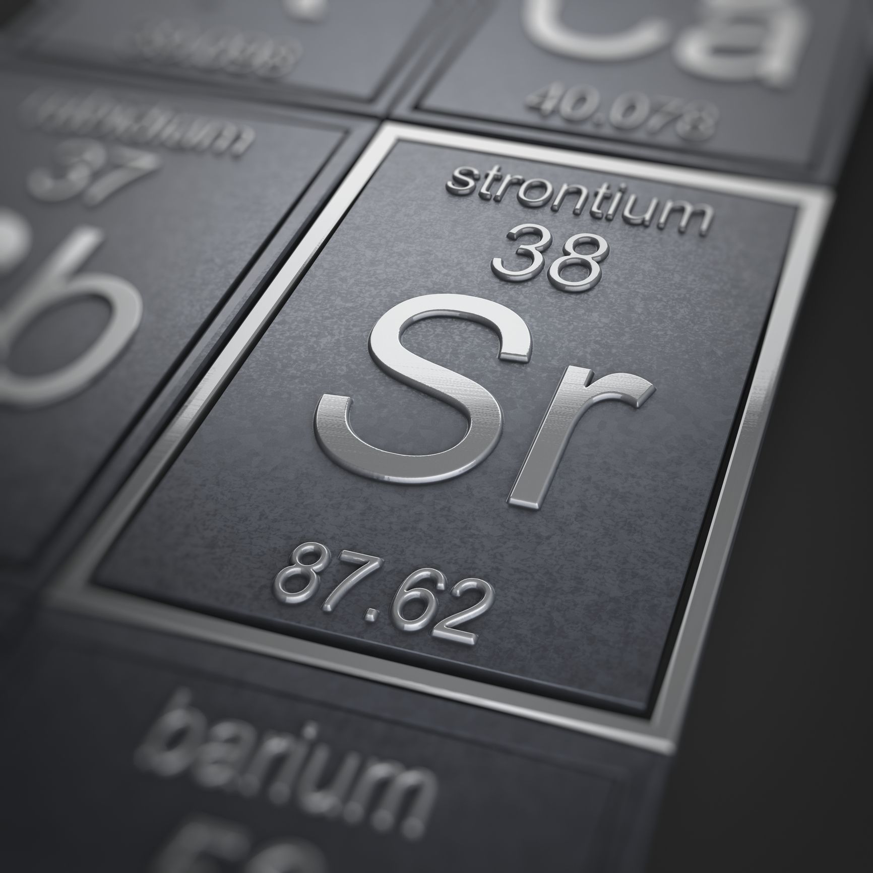 electron 78 configuration Table the Facts of Periodic Elements Strontium