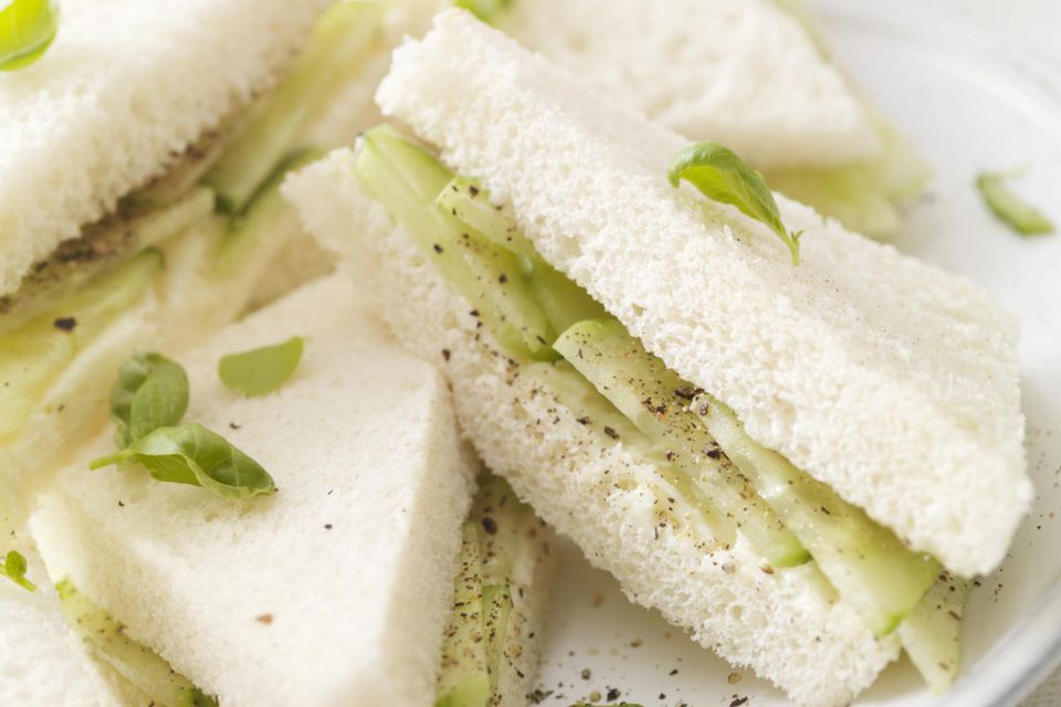 Cucumber And Mint Tea Sandwiches Recipe 7762