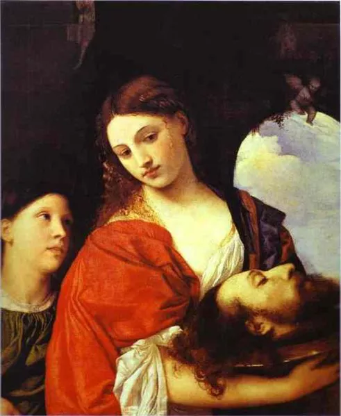 Salome with the Head of John the Baptist by Titian, c. 1515.