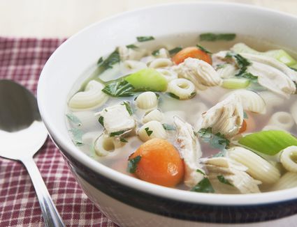 Spanish Chicken Soup: A Three Vegetable Noodle Recipe