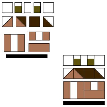 How To Make House Block Quilt - Best Design Idea