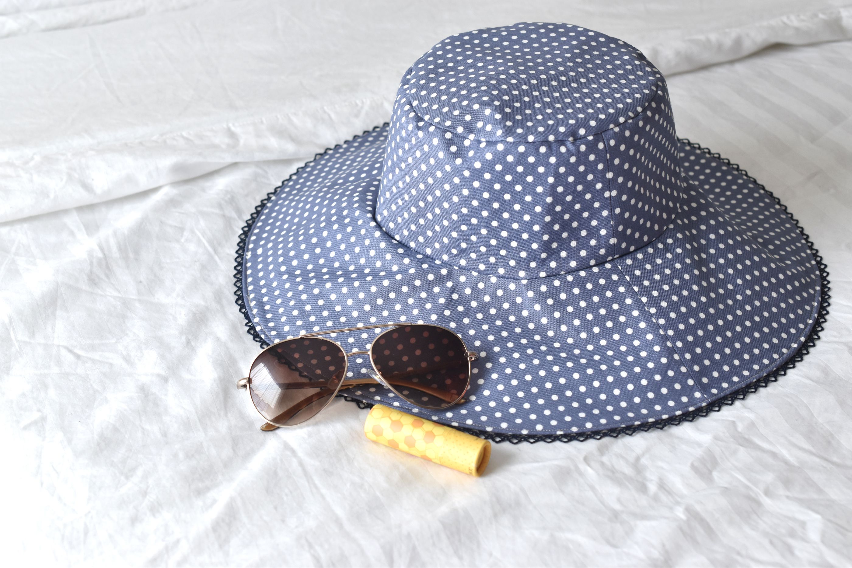 How To Sew A Reversible Sun Hat