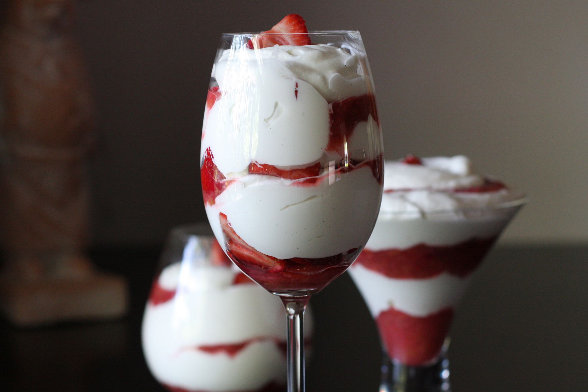 Easy Strawberry Rhubarb Fool Dessert Recipe