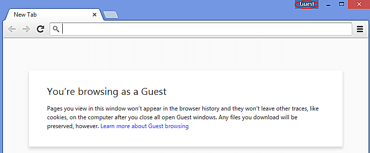 How to Use Guest Browsing Mode in Google Chrome