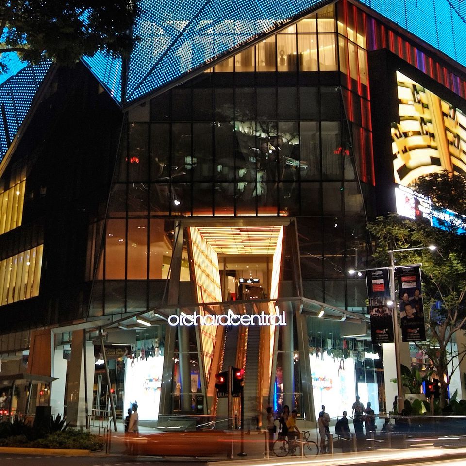 Shopping Centers in Orchard Road, Singapore