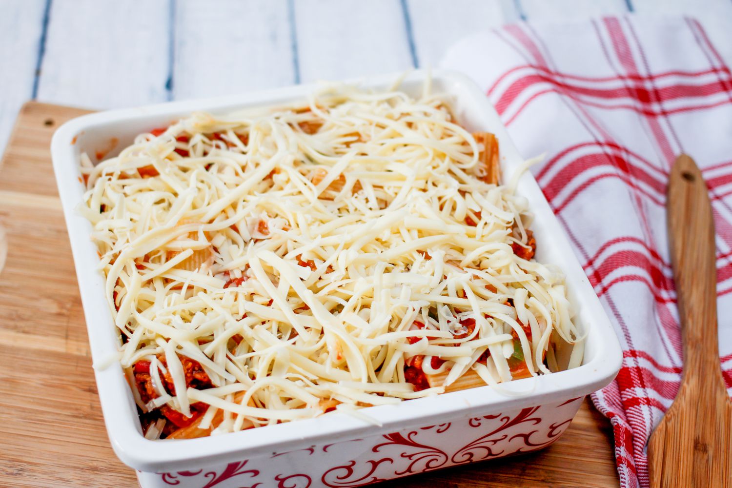 Easy Baked Ziti With Ground Beef And Cheese Recipe