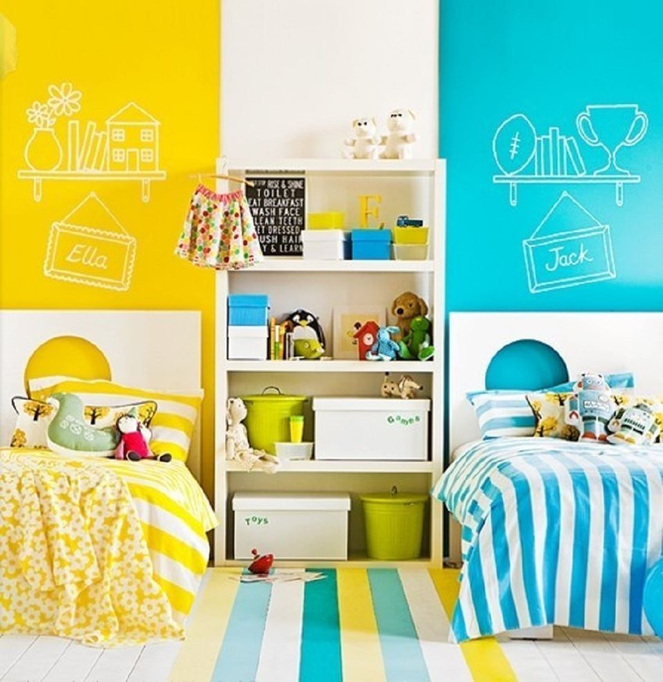 Great Ideas for Shared Kids' Bedrooms