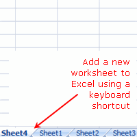 what is excel shortcut keys
