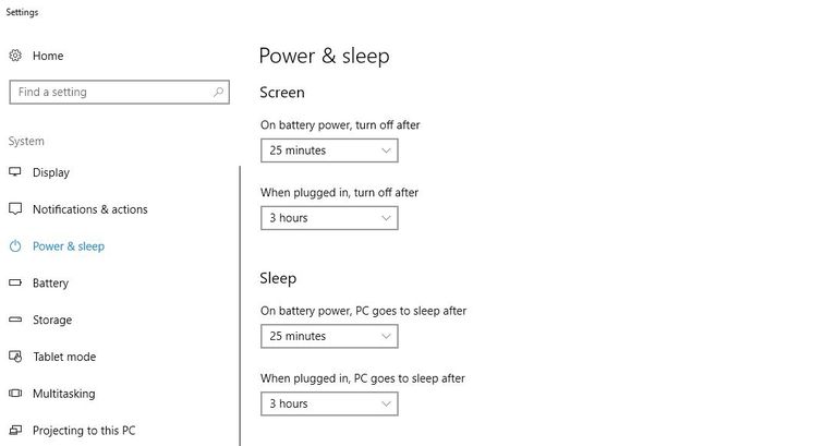 How To Change Windows Sleep Settings