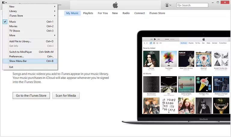 Install iTunes on a PC