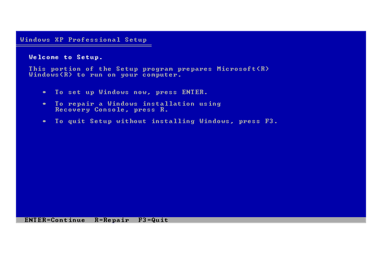 How to Clean Install Windows XP Walkthrough]