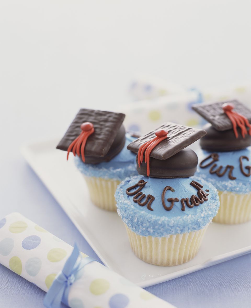 graduation cap cupcake topper recipe