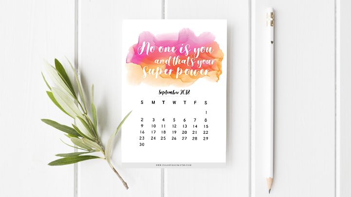 13 Free, Printable Calendars for 2018