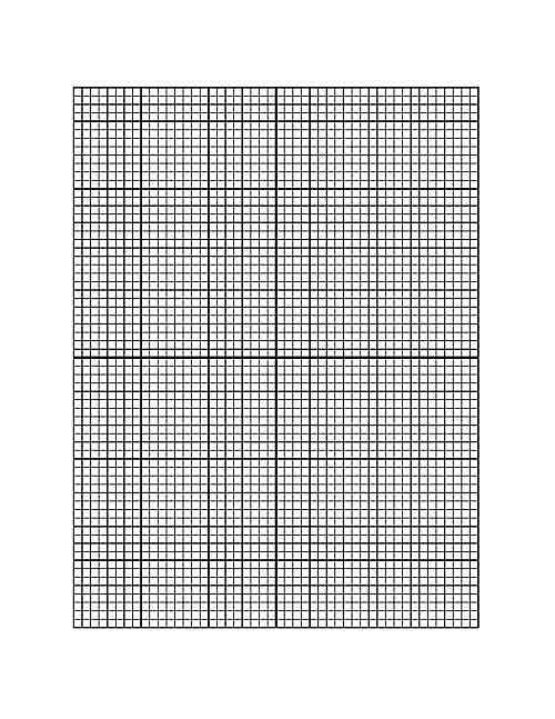 Downloadable Graph Paper