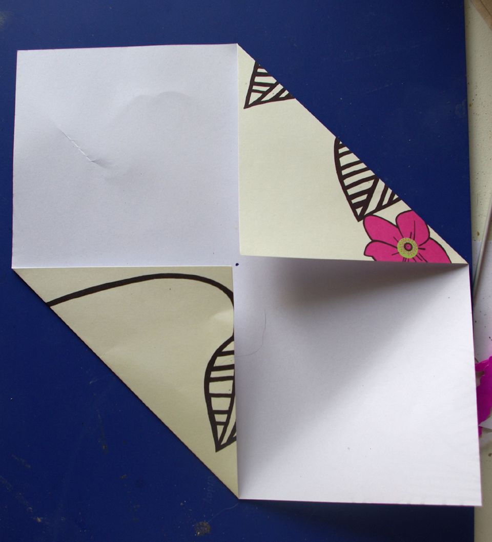 Easy Folded Paper Envelope Tutorial