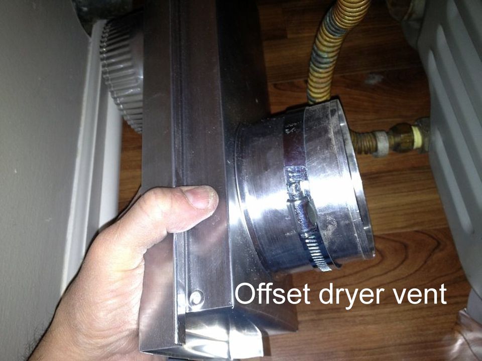 How To Hook Up A Dryer Vent In A Tight Space 