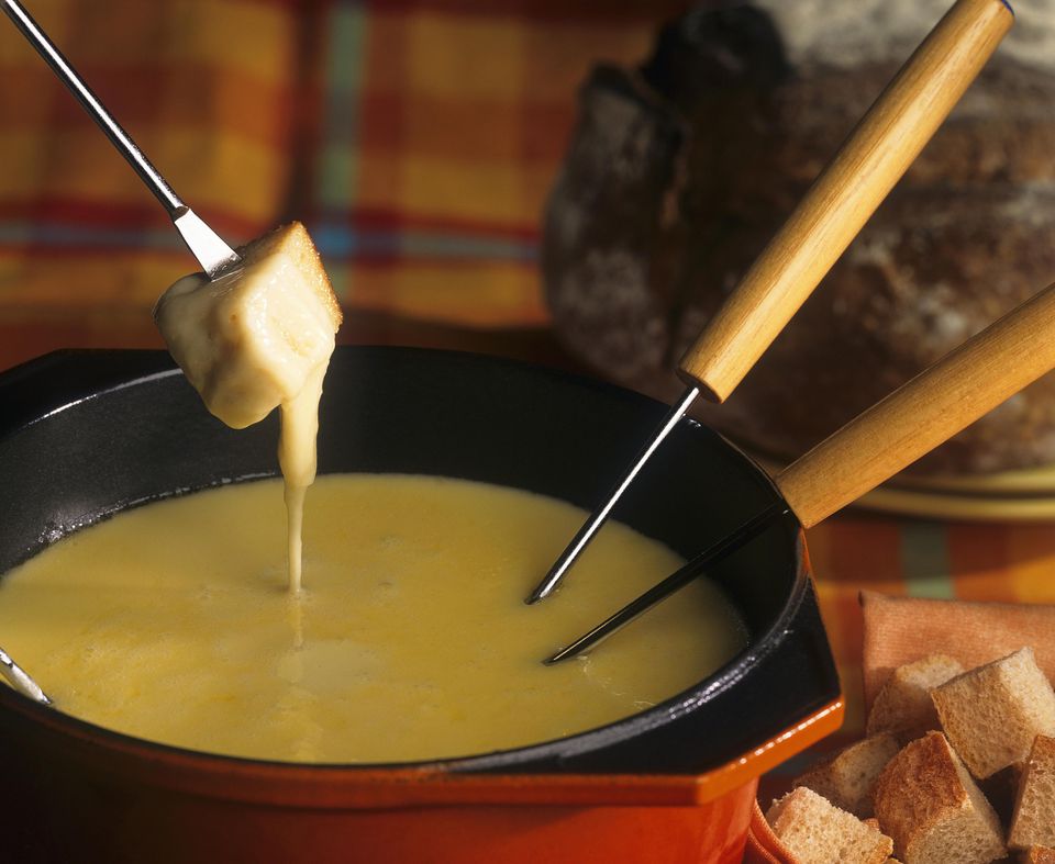 American Cheese Fondue Recipe