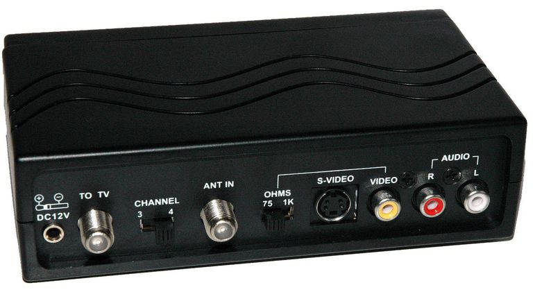 The Role Of An RF Modulator In A DVD Player/TV Setup rca dvd home theater wiring 