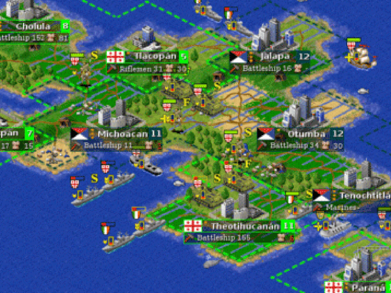freeciv unable to build a city