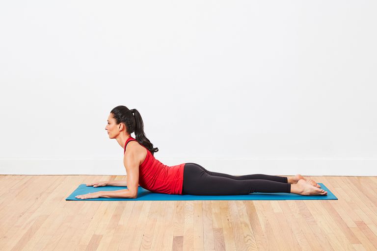 Back Extension Exercise - Prone Press Up