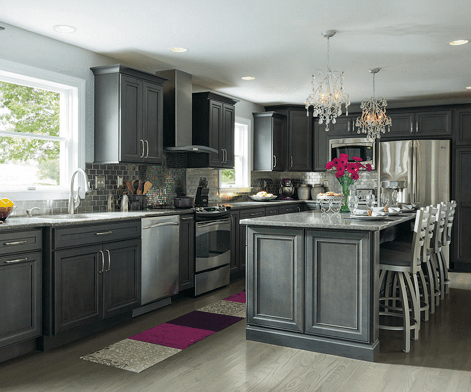 Simple Are Grey Kitchen Cabinets A Good Idea for Small Space