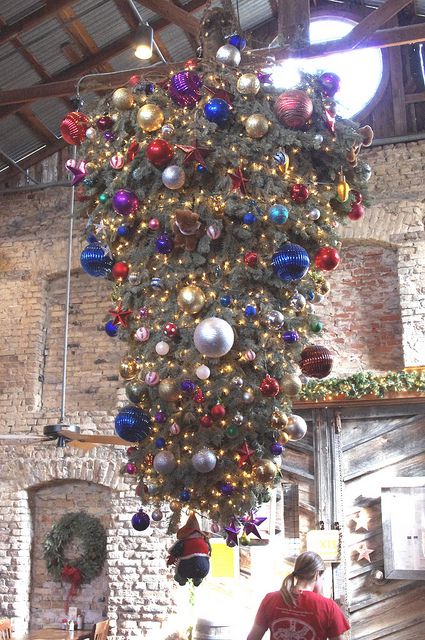 Eastern European Tradition of Upside-Down Christmas Trees