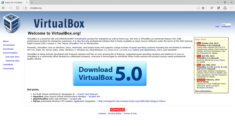virtualbox org download 64 bit