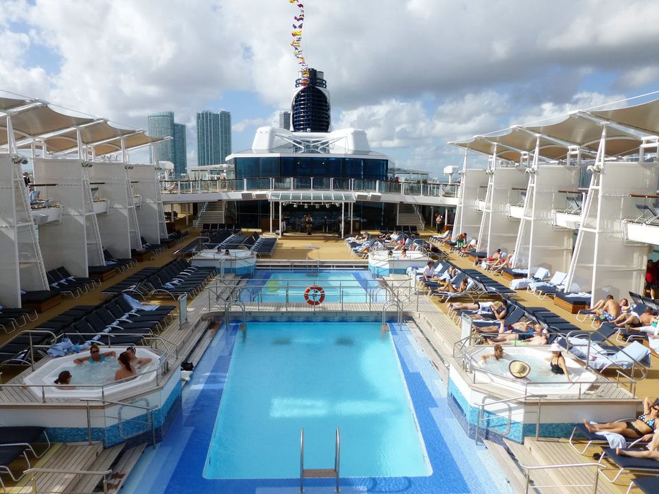 cruise ship reflection