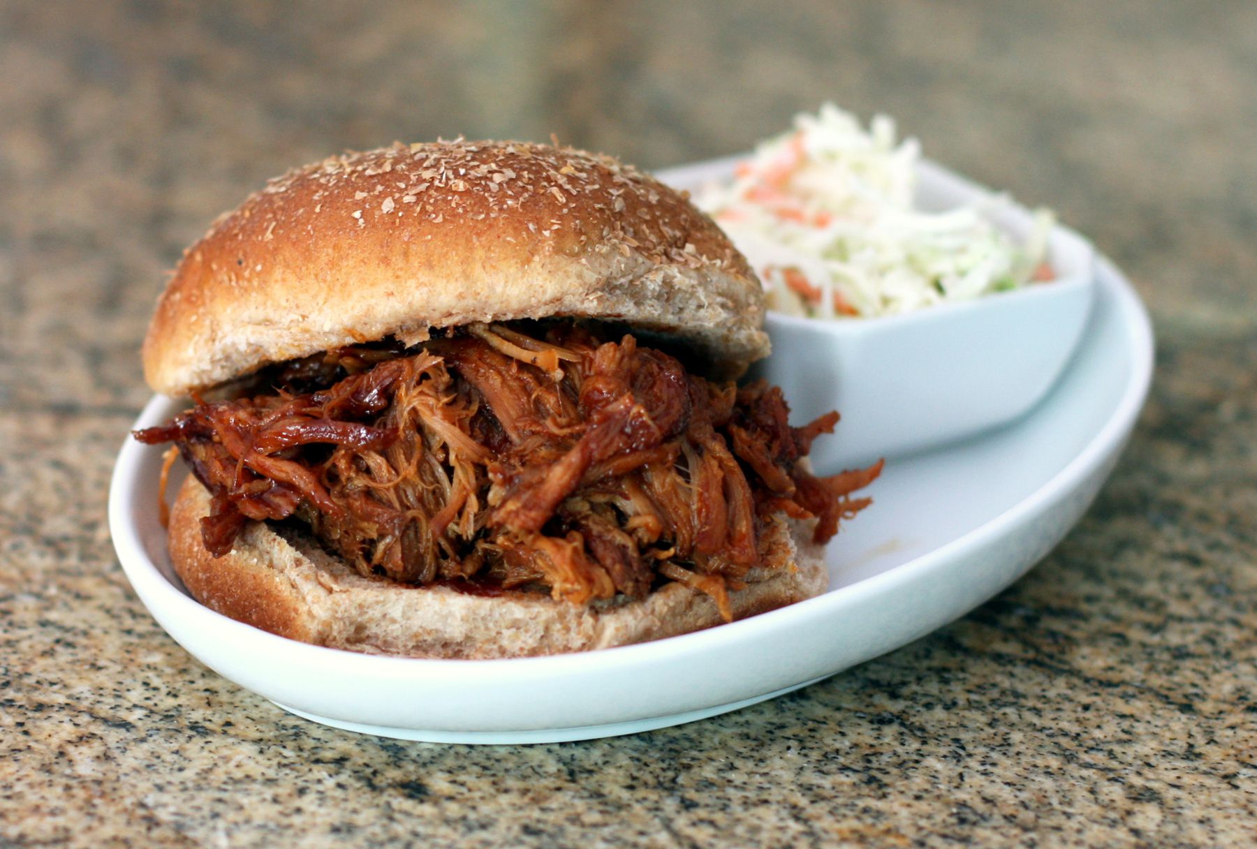 Slow Cooker Pulled Pork Barbecue Sandwiches Recipe 5609