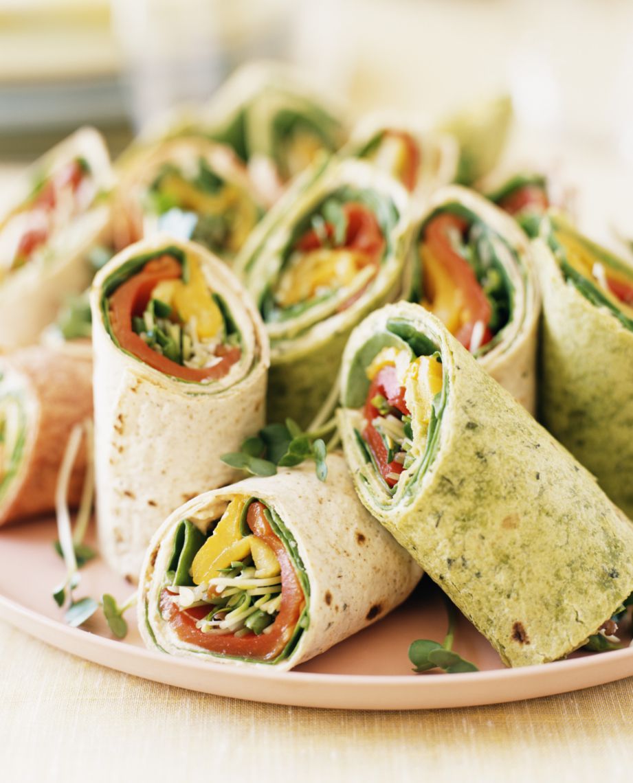 Vegan Cream Cheese Veggie Wraps Recipe