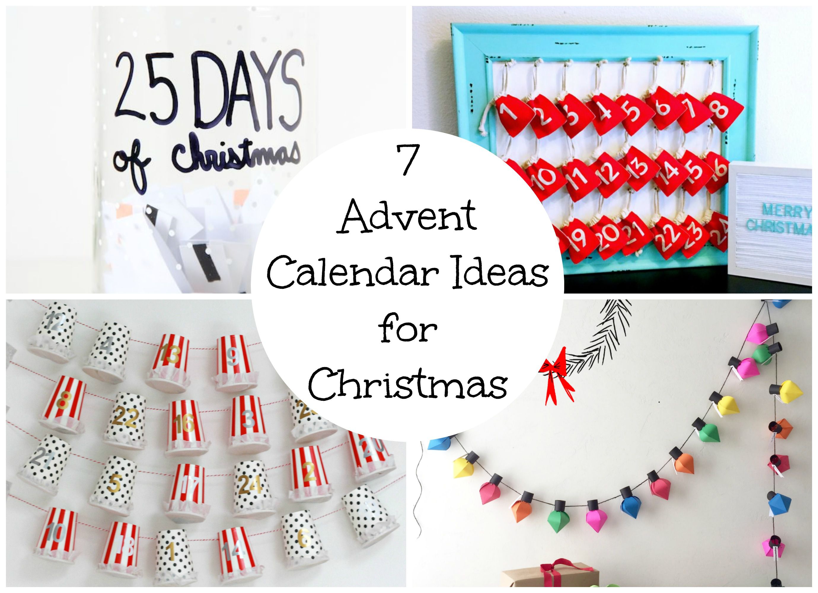 7 Advent Calendar Ideas for Christmas