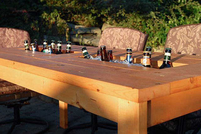 Lovely 33 Diy Beer Garden Table 2020