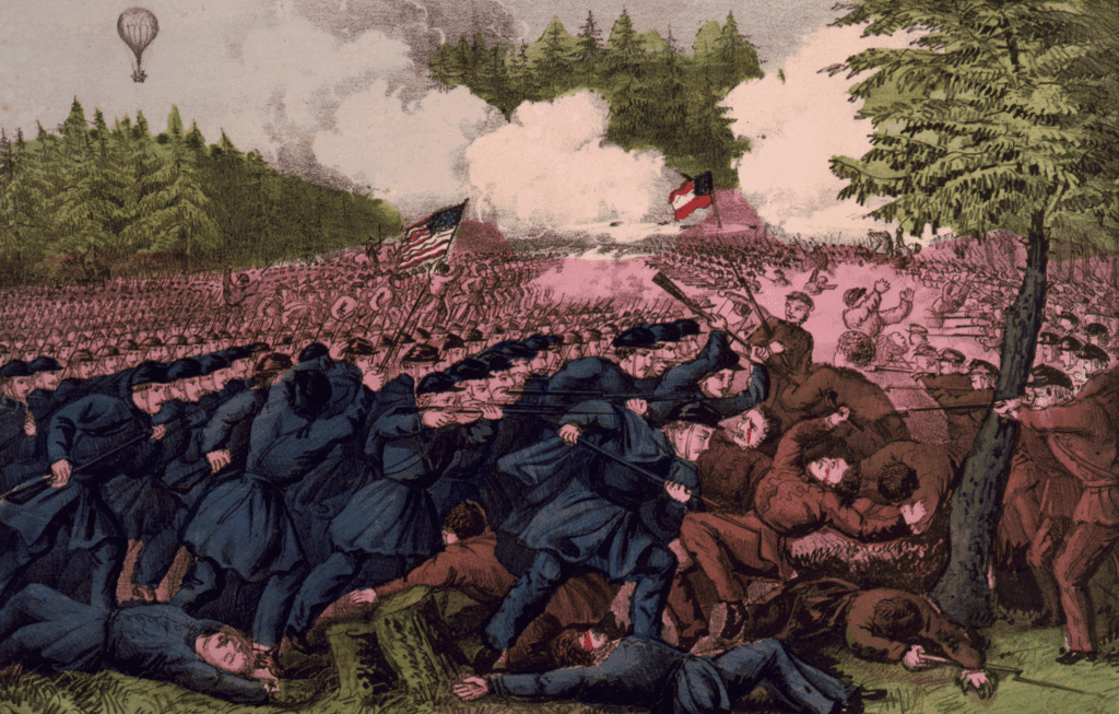 Battle Of Seven Pines - Civil War - Battle Of Fair Oaks