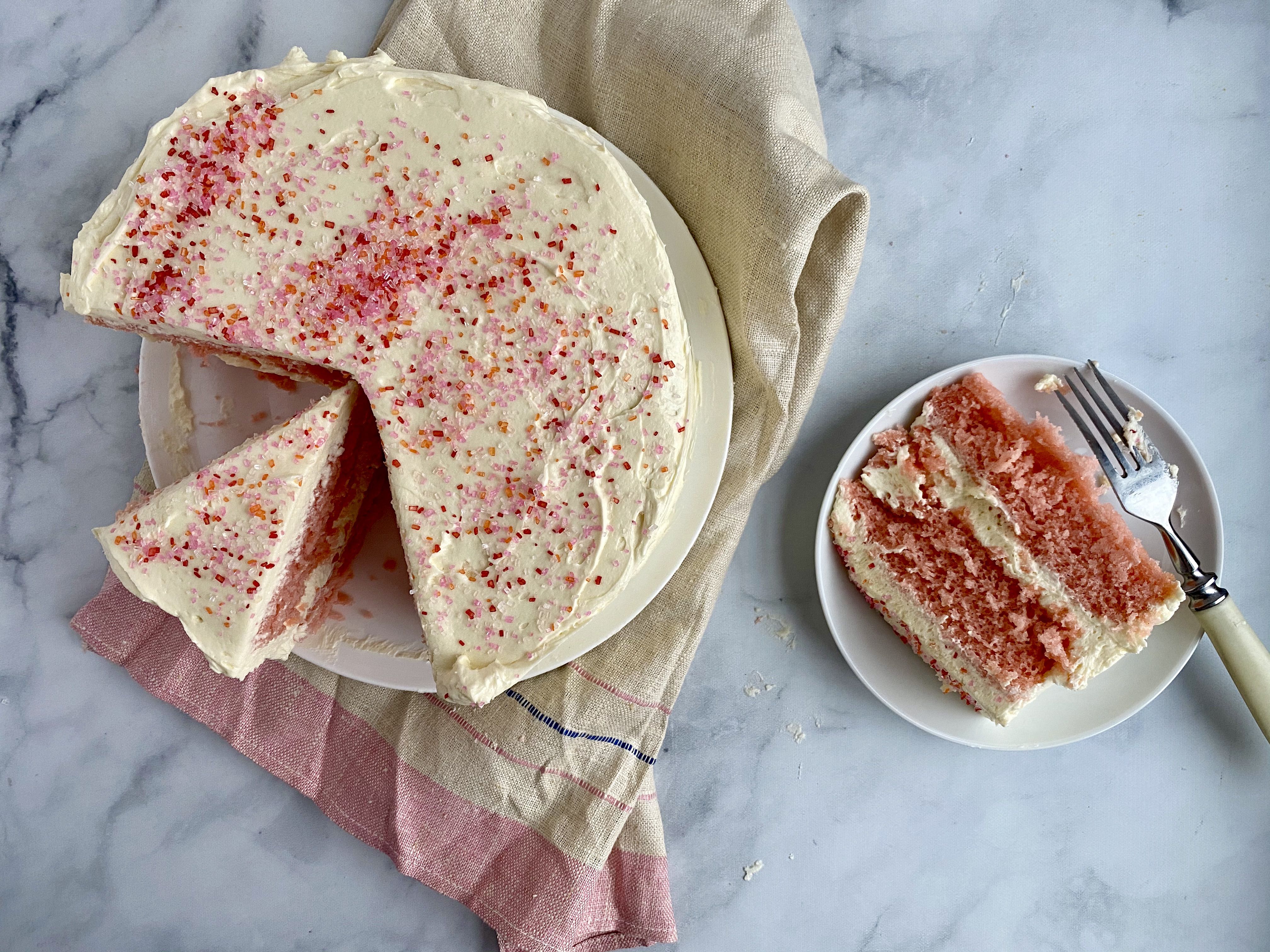 Pink Velvet Cake