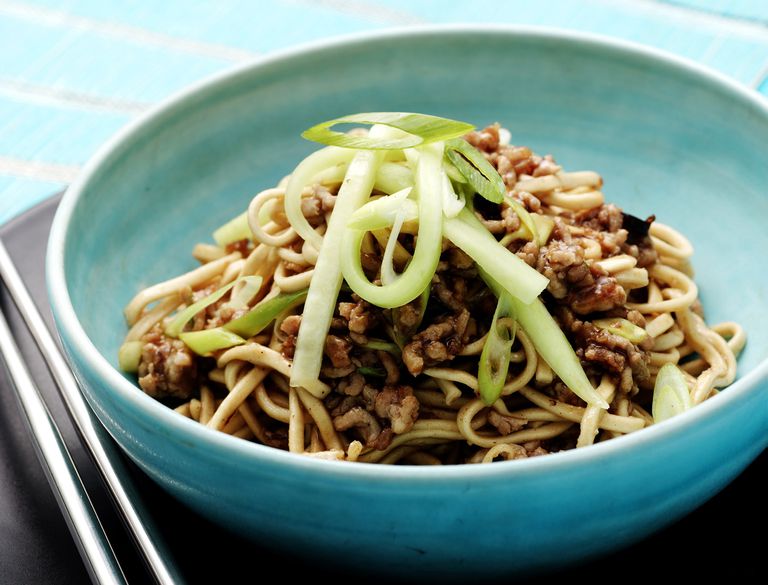 Low-Carb Asian Noodle Dish With Pork Recipe